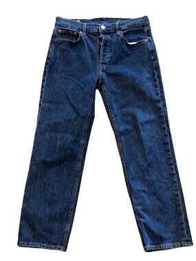 GAP Women's Cheeky Straight High Rise Denim Jeans Size 6P - 28X26 Pre-Owned NICE